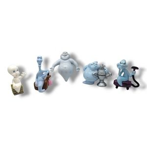 1994 CASPER the Friendly Ghost 3 inch PVC Figure Tyco Amblin Harvey lot of 5